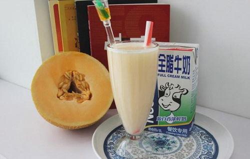 牛奶与哈密瓜可以吃吗,健康美味两不误
